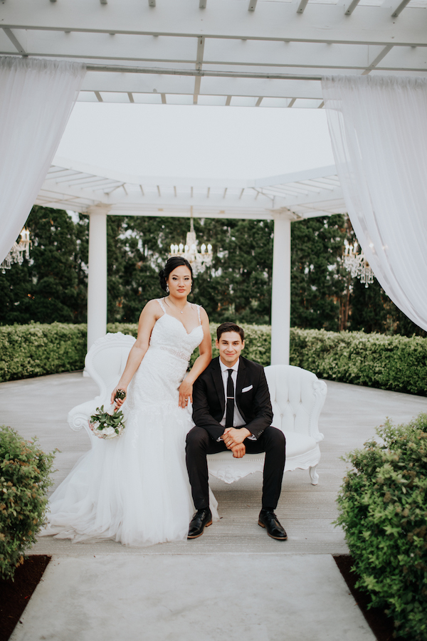 Classically Chic + Romantic Garden Wedding In Finley