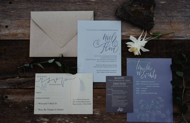 Intimate Palouse Wedding Inspiration at an Alpaca Farm on Apple Brides