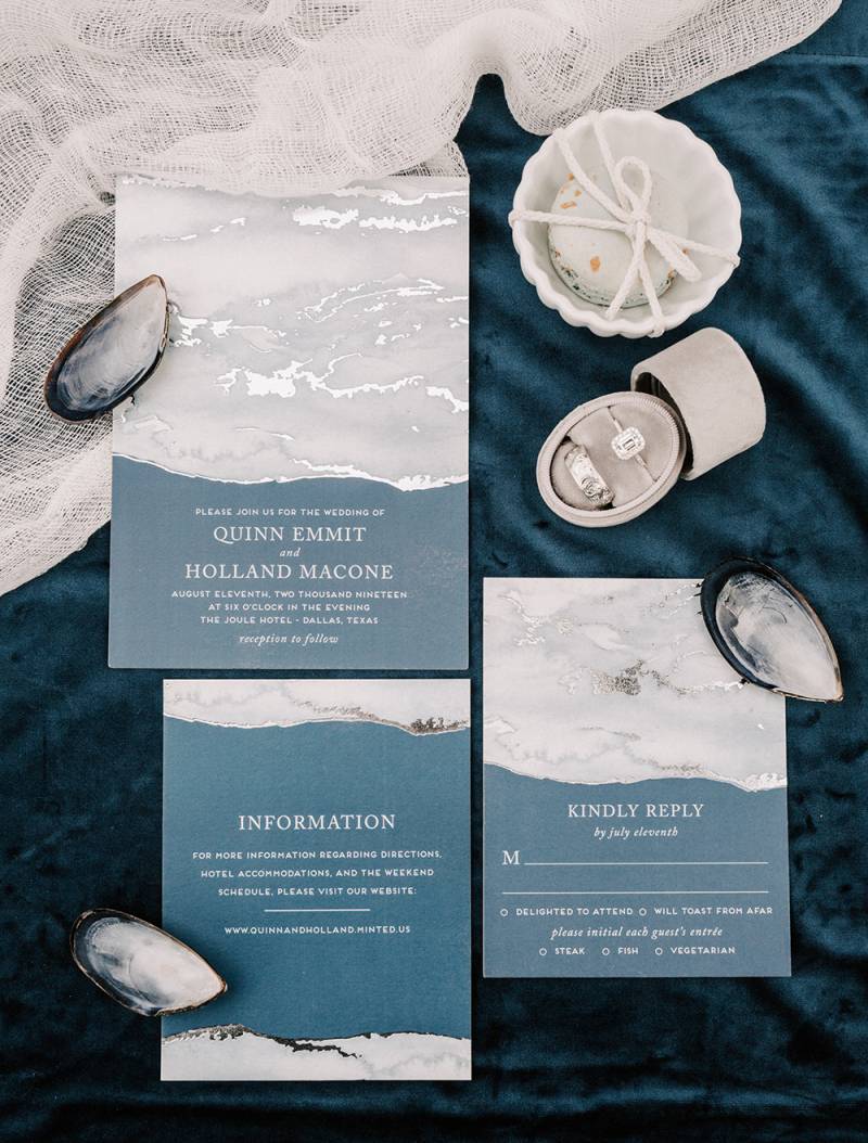 You, Me, & The Sea Styled Shoot On Apple Brides