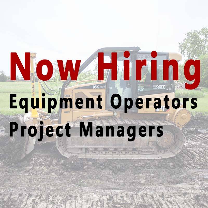 Now Hiring Equipment Operators Blumenort