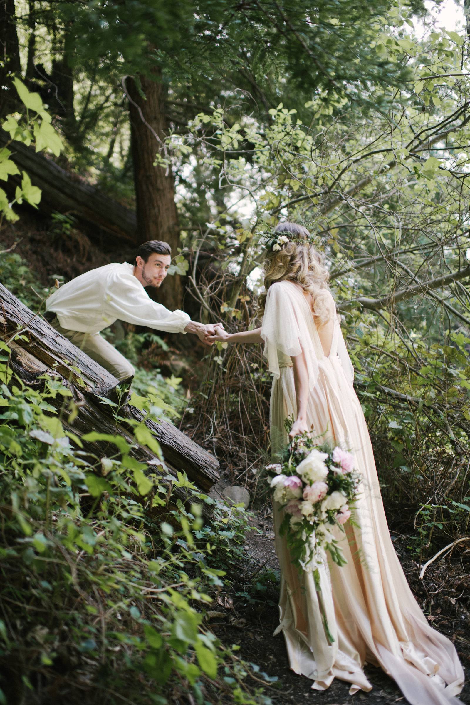 Forest fairy wedding outlet dress