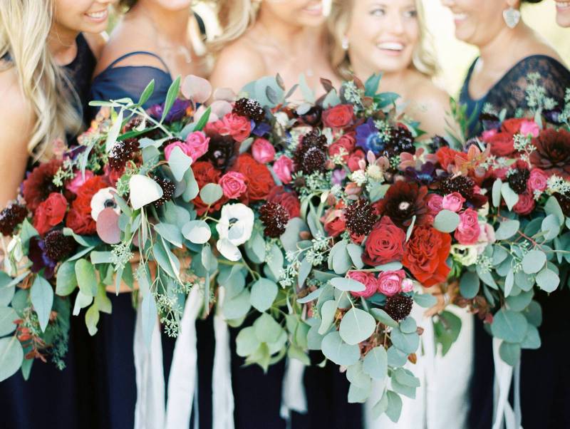 bouquet, flowers, greenery