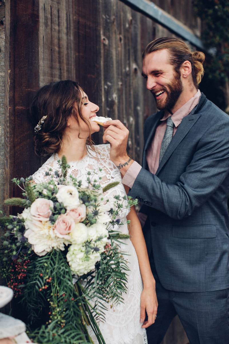 bride and groom