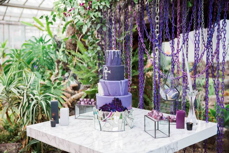 dessert table