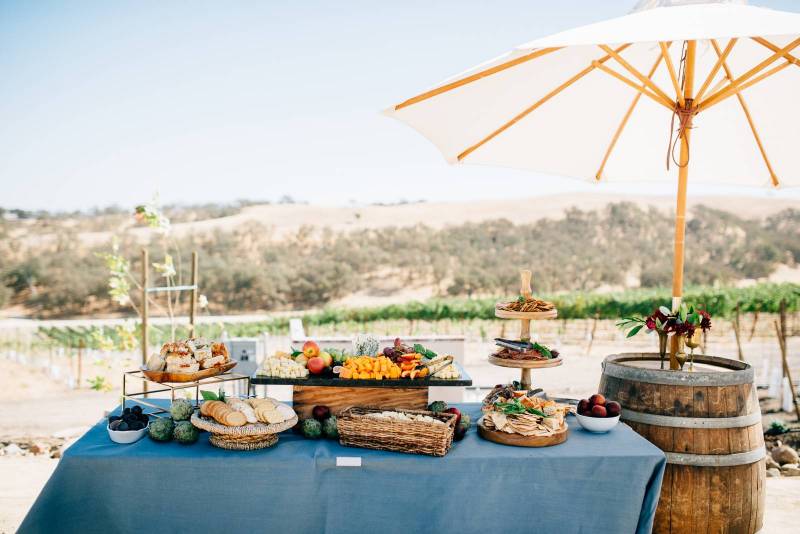 appetizer table