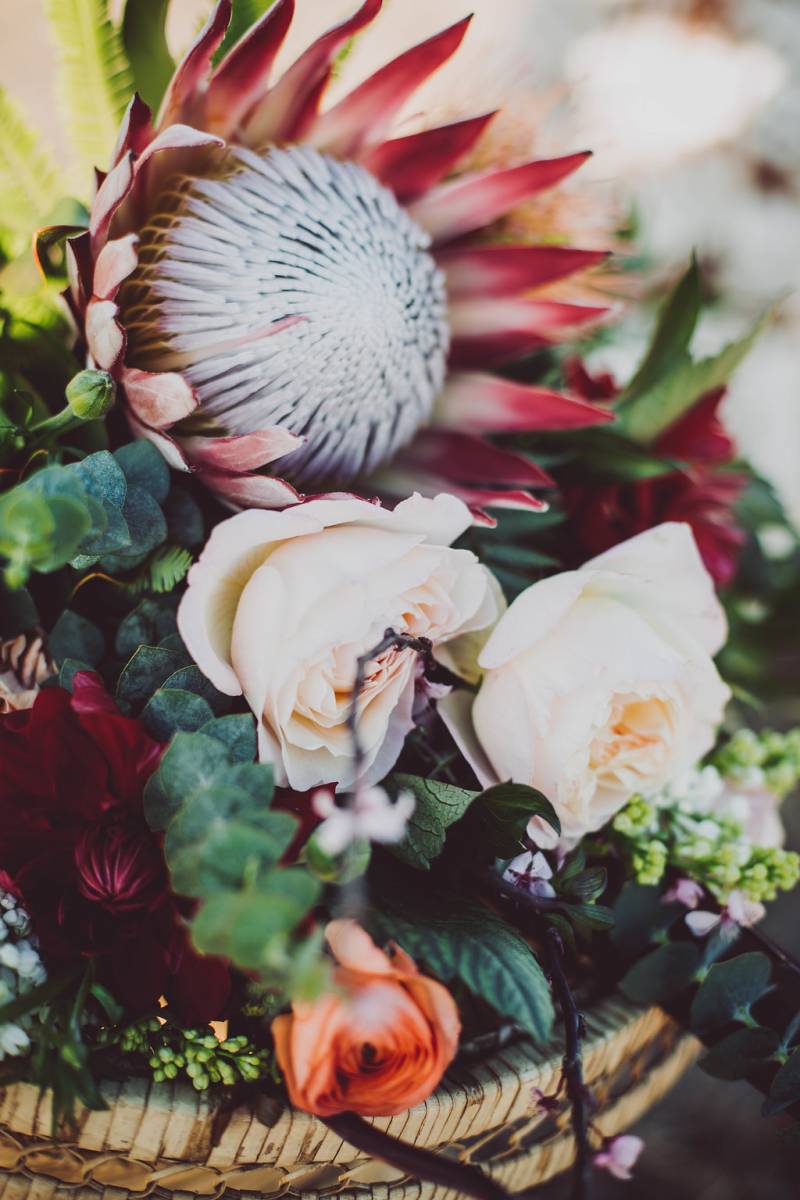protea bouquet