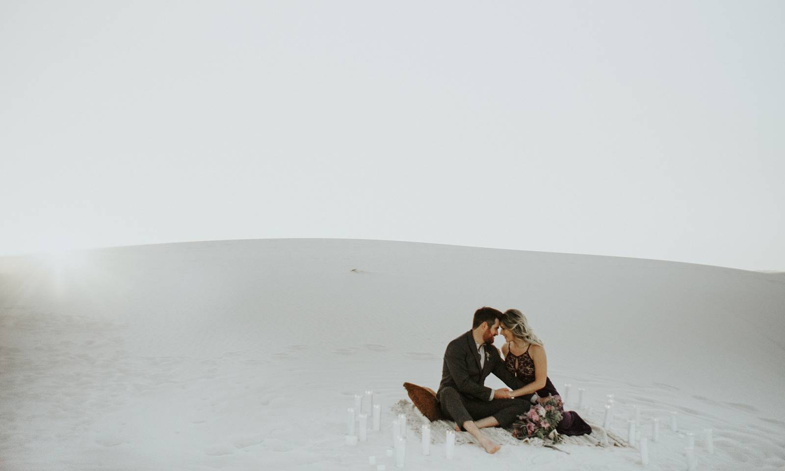 White Sands New Mexico Styled Couples Session