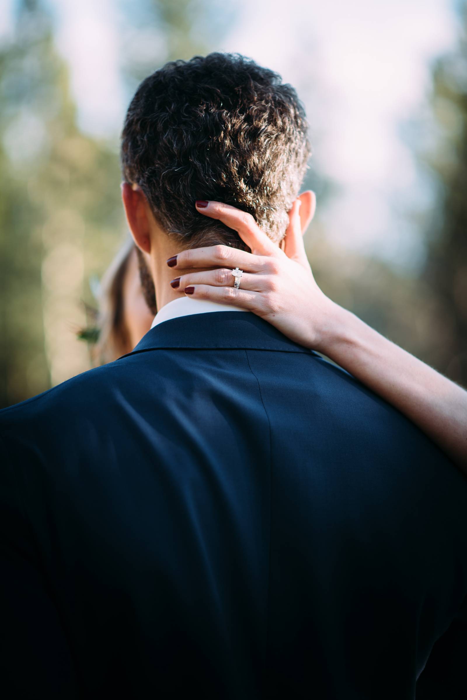 bride's wedding ring