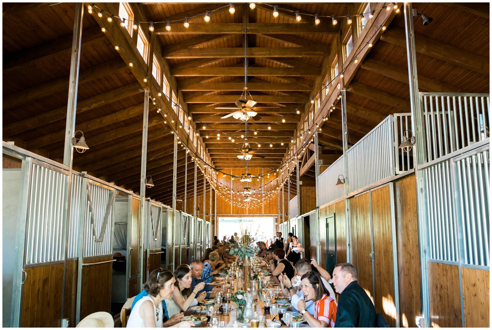 Red Cliff Ranch wedding reception