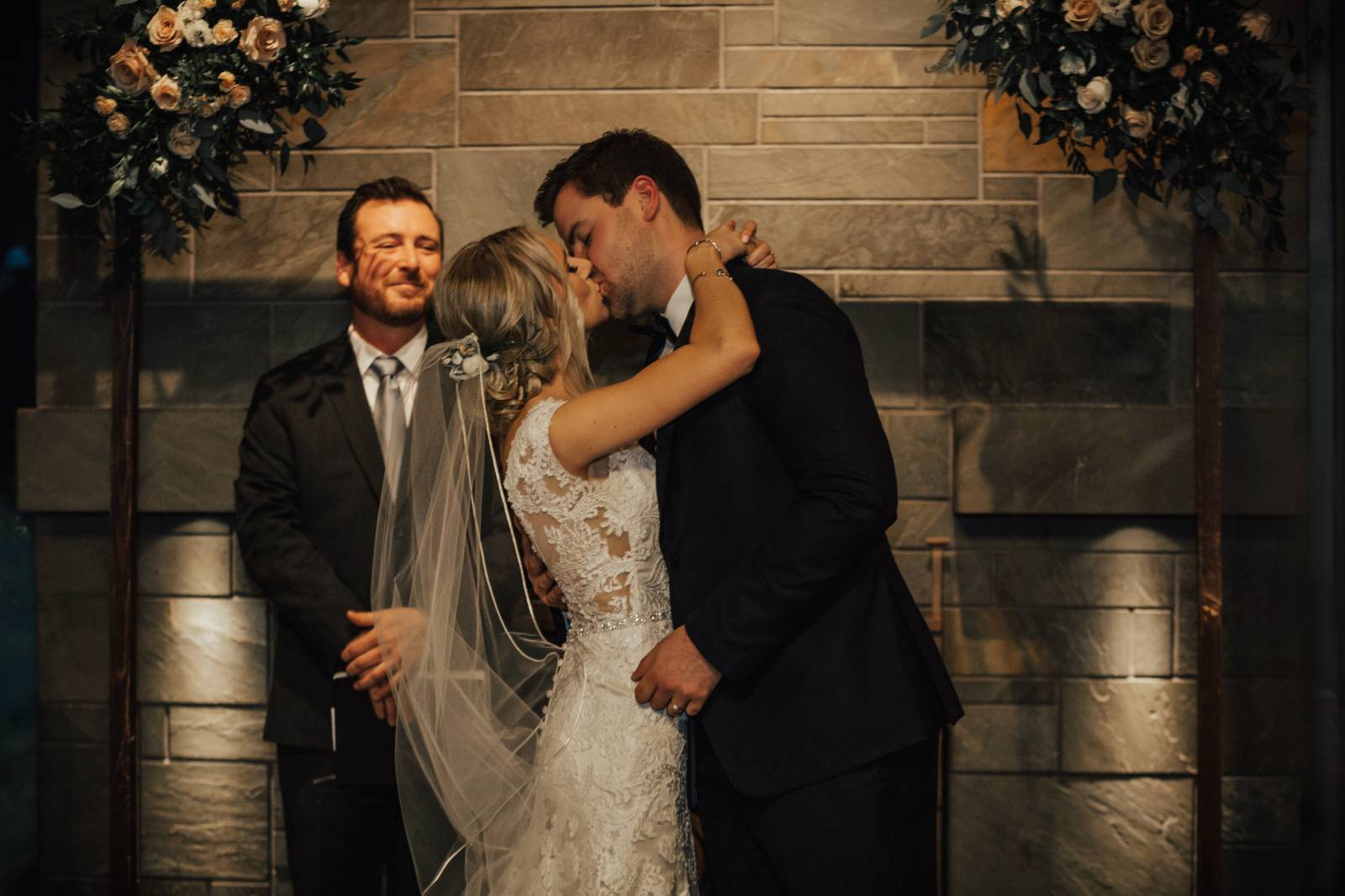you may now kiss the bride photo