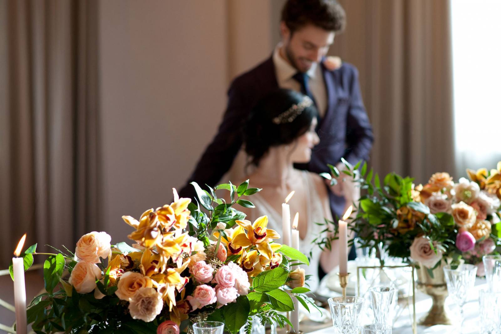 indoor wedding reception inspiration