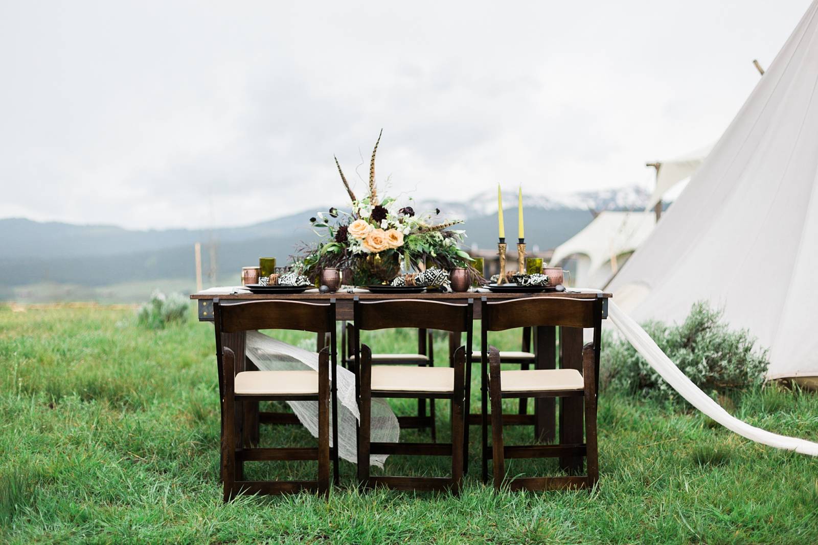 Yellowstone Under Canvas | Montana wedding venue