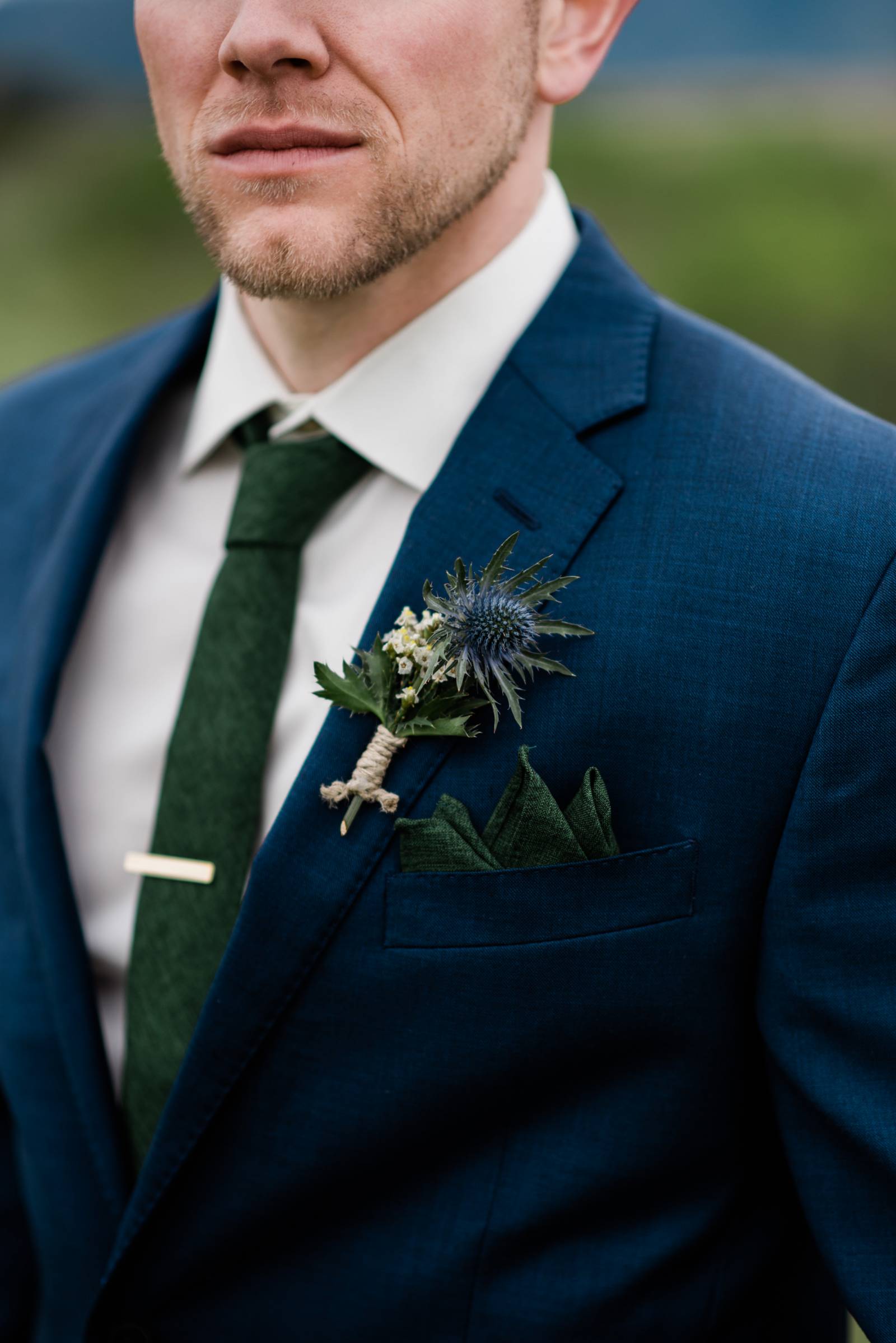 Montana barn wedding inspiration | groom style