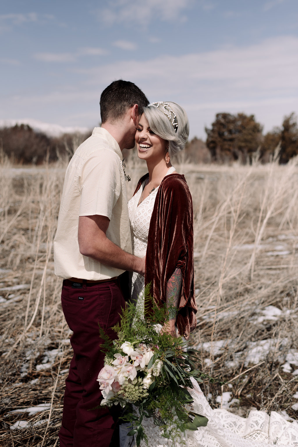 Burgundy wedding style | wedding planned and styled by Champagne & Linen