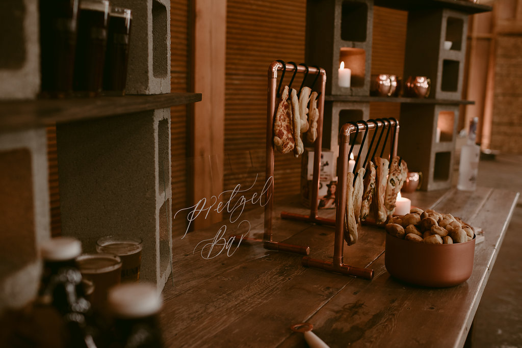 copper wedding decor inspiration | wedding planned and styled by Champagne & Linen
