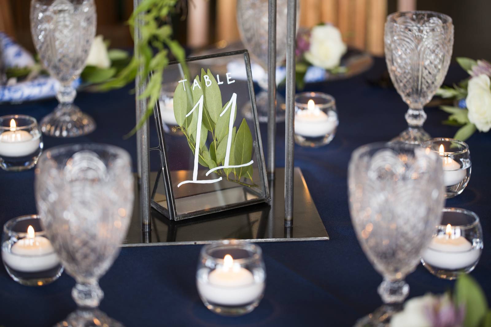 table numbers | wedding reception inspiration