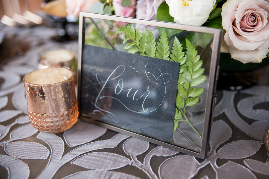 table number decor inspiration