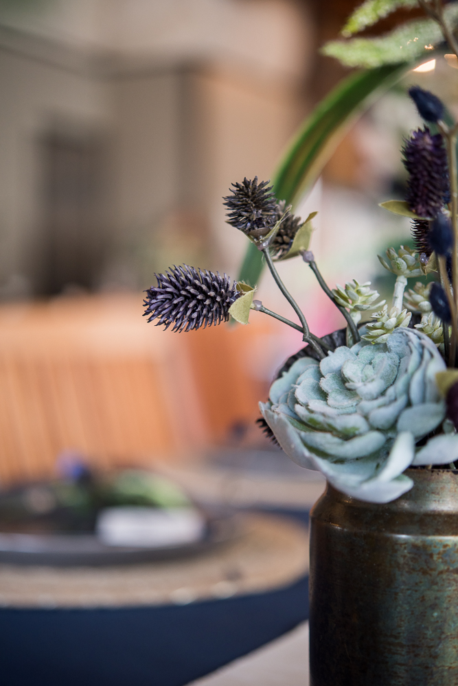 wedding floral centerpiece inspiration | succulents
