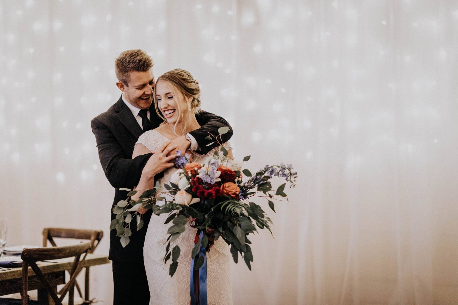 Simply Chic Wedding Inspiration | bride and groom style