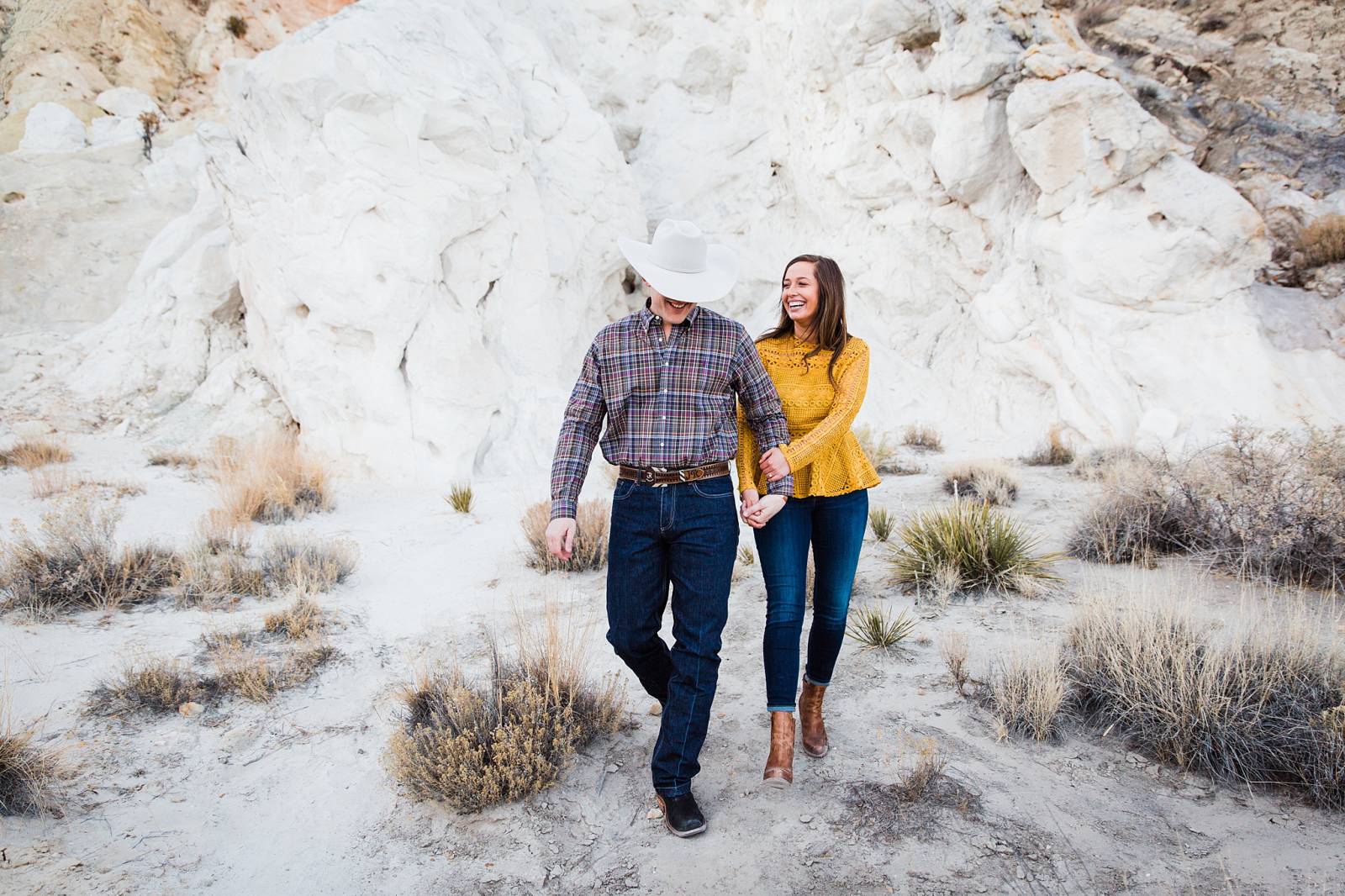 Southwestern summer engagement inspiration captured by New Mexico Wedding Photographer, Arielei Kinz