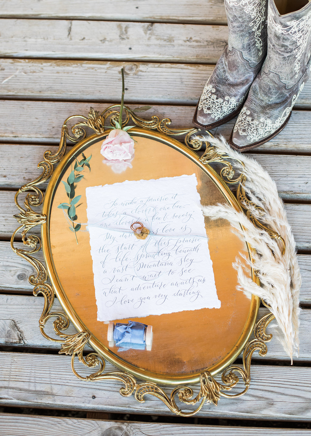 Montana ethereal bridal portraits captured by wedding photographer KC Kreit Photography