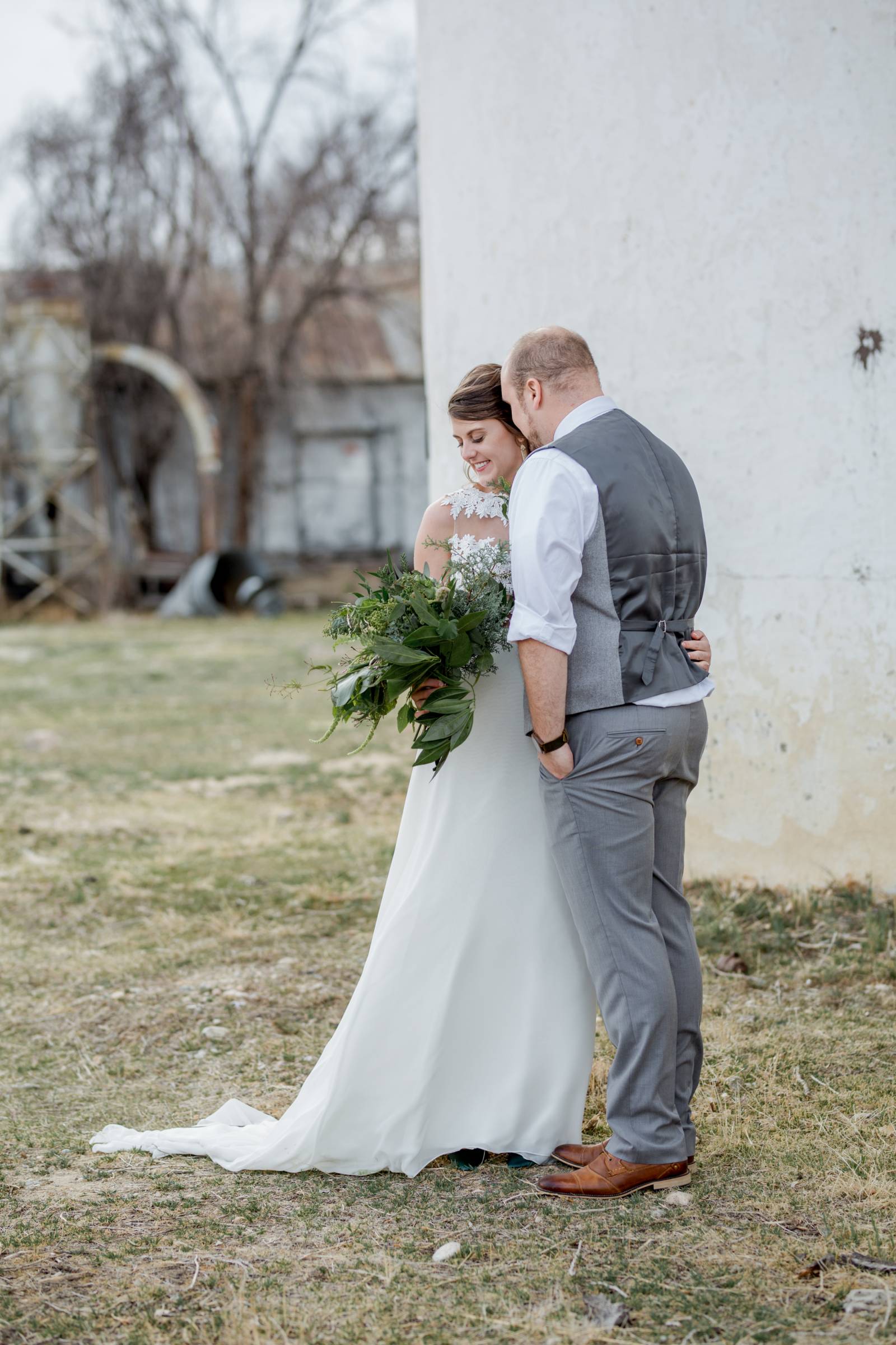 Longmont, Colorado wedding inspiration at the St. Vrain | bride and groom
