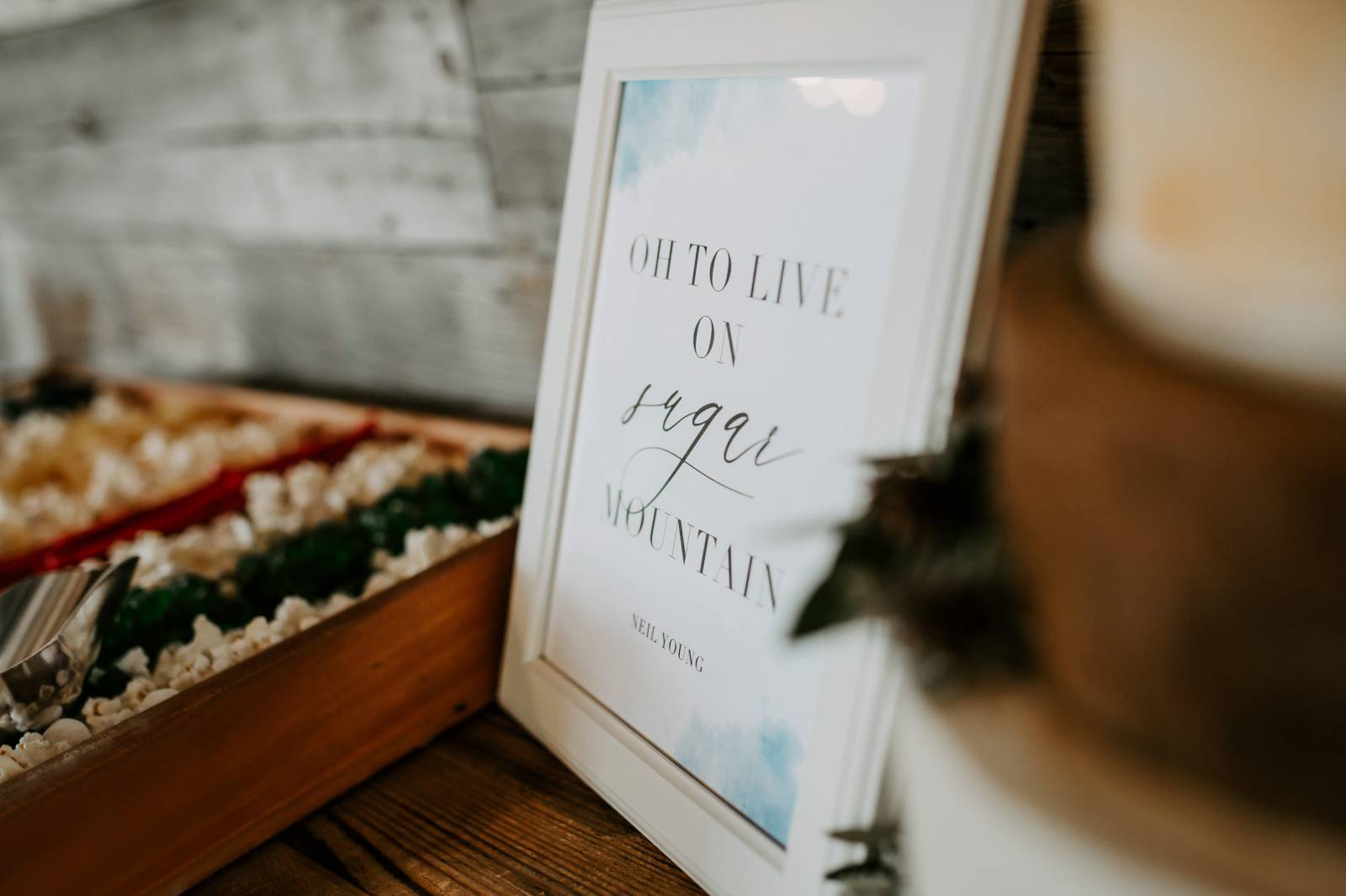 vintage wedding inspiration at Creekside Villa in Canmore | decor