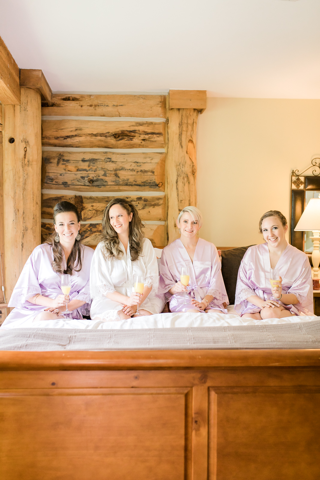 Bridger-Teton National Forest Wedding | Wyoming Rocky Mountain wedding inspiration | bridesmaids get