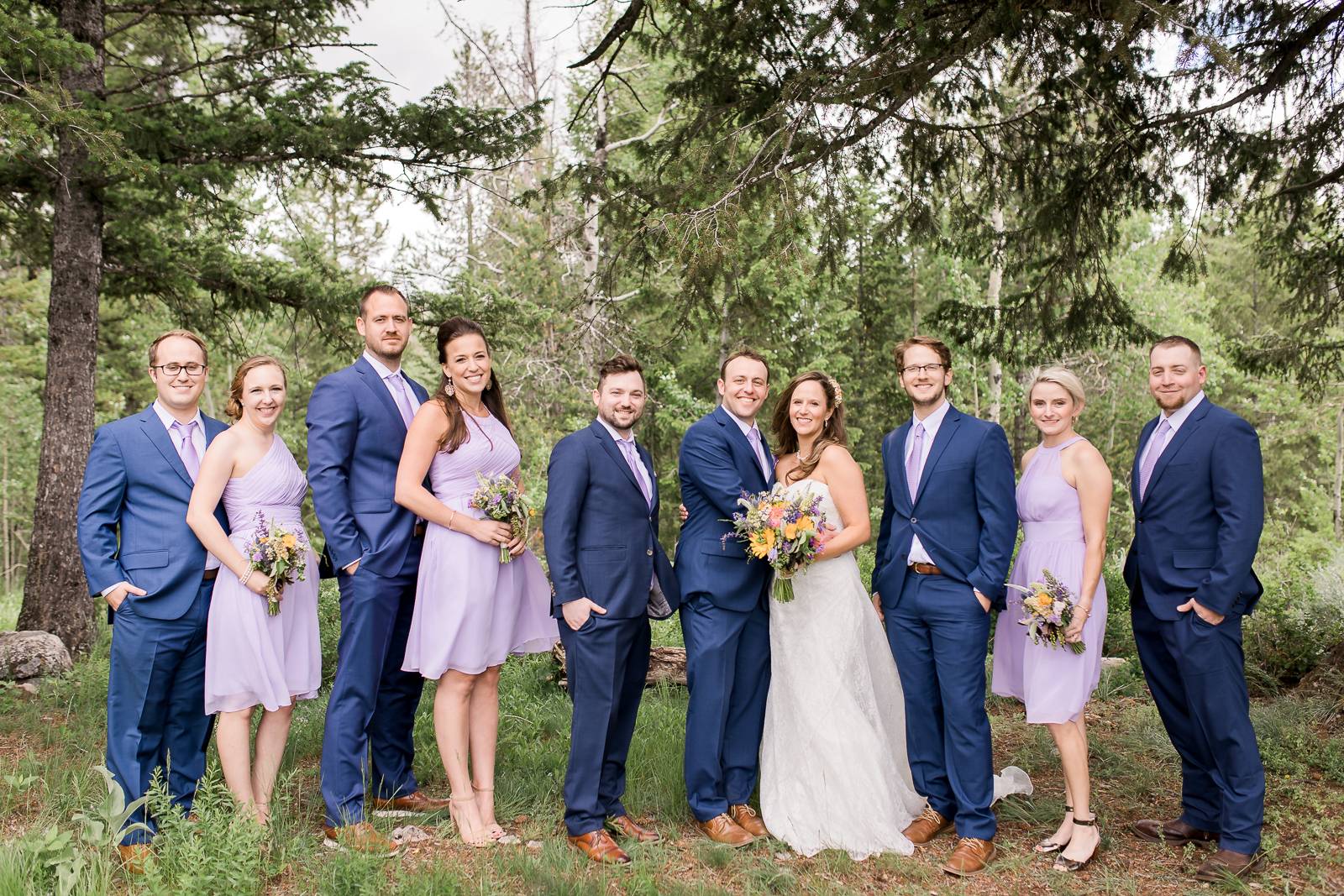 Bridger-Teton National Forest Wedding | Wyoming Rocky Mountain wedding inspiration