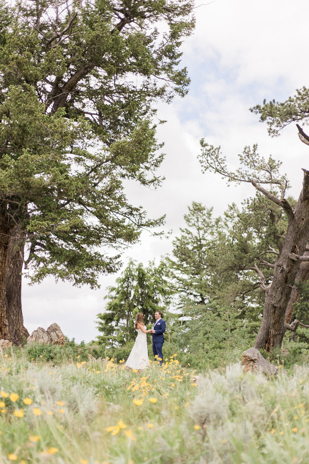 Bridger-Teton National Forest Wedding | Wyoming Rocky Mountain wedding inspiration