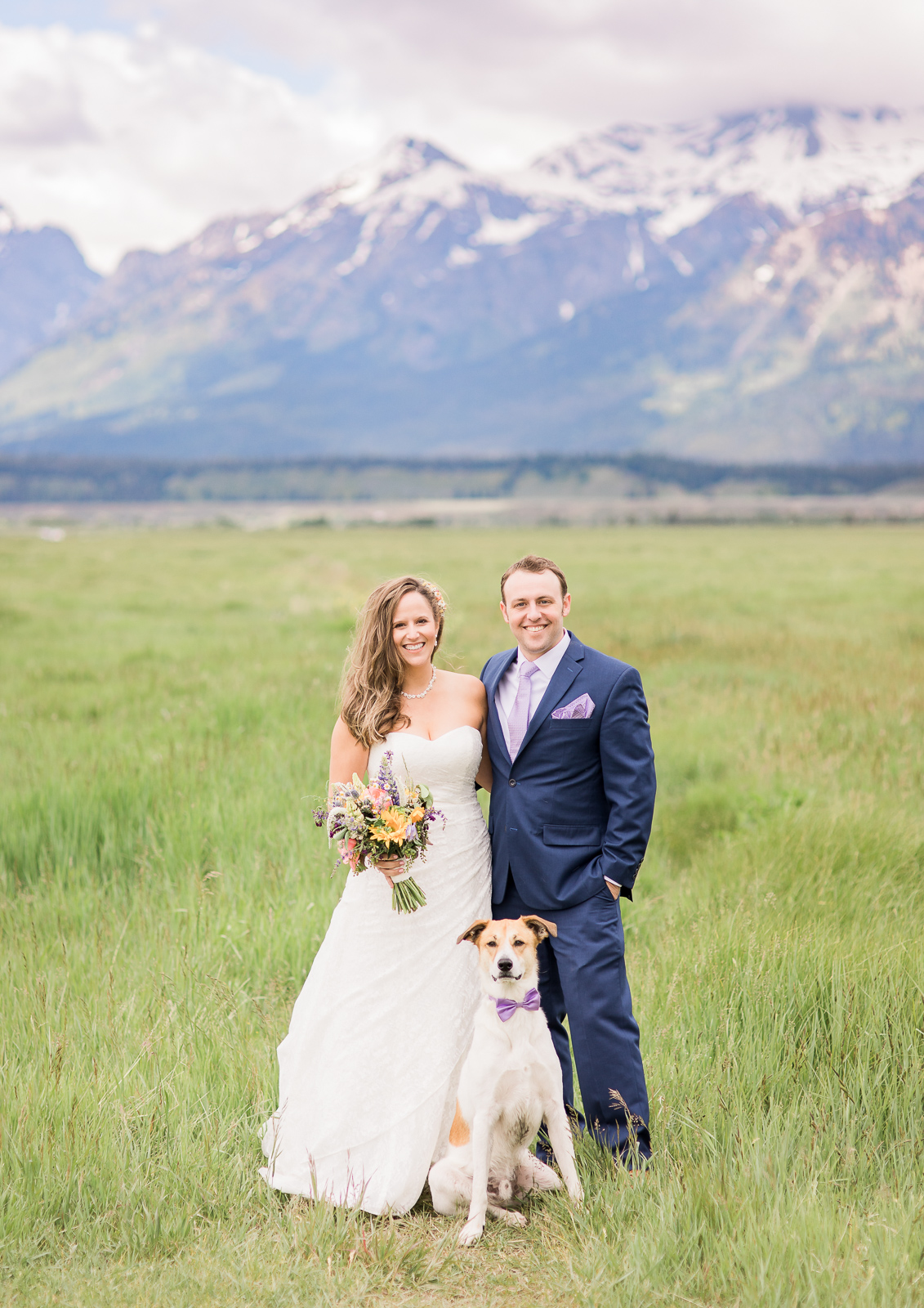 Bridger-Teton National Forest Wedding | Wyoming Rocky Mountain wedding inspiration