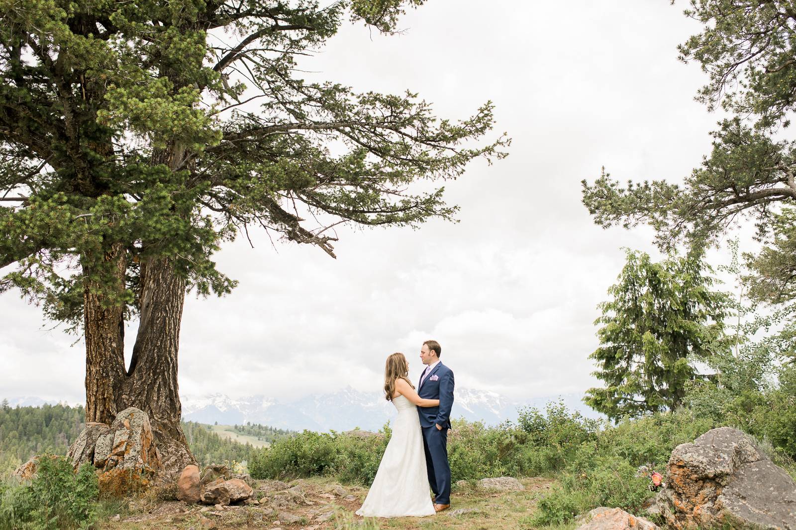 Bridger-Teton National Forest Wedding | Wyoming Rocky Mountain wedding inspiration