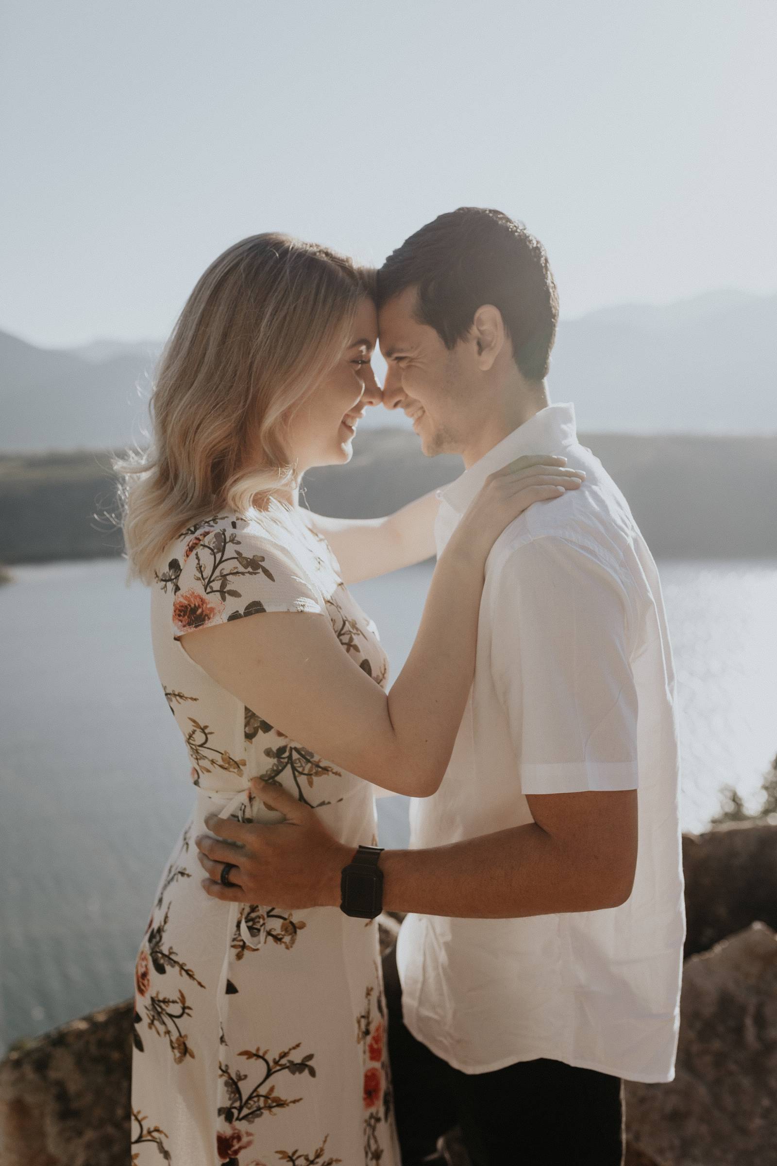 Sapphire Point, Colorado engagement photo