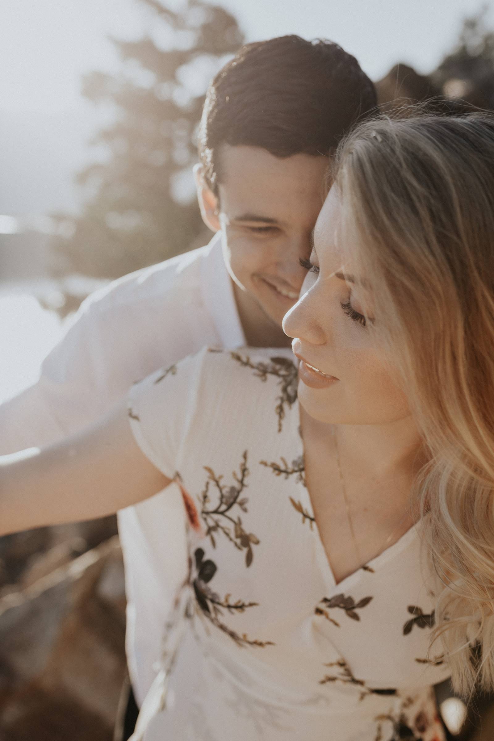 Sapphire Point, Colorado engagement photo