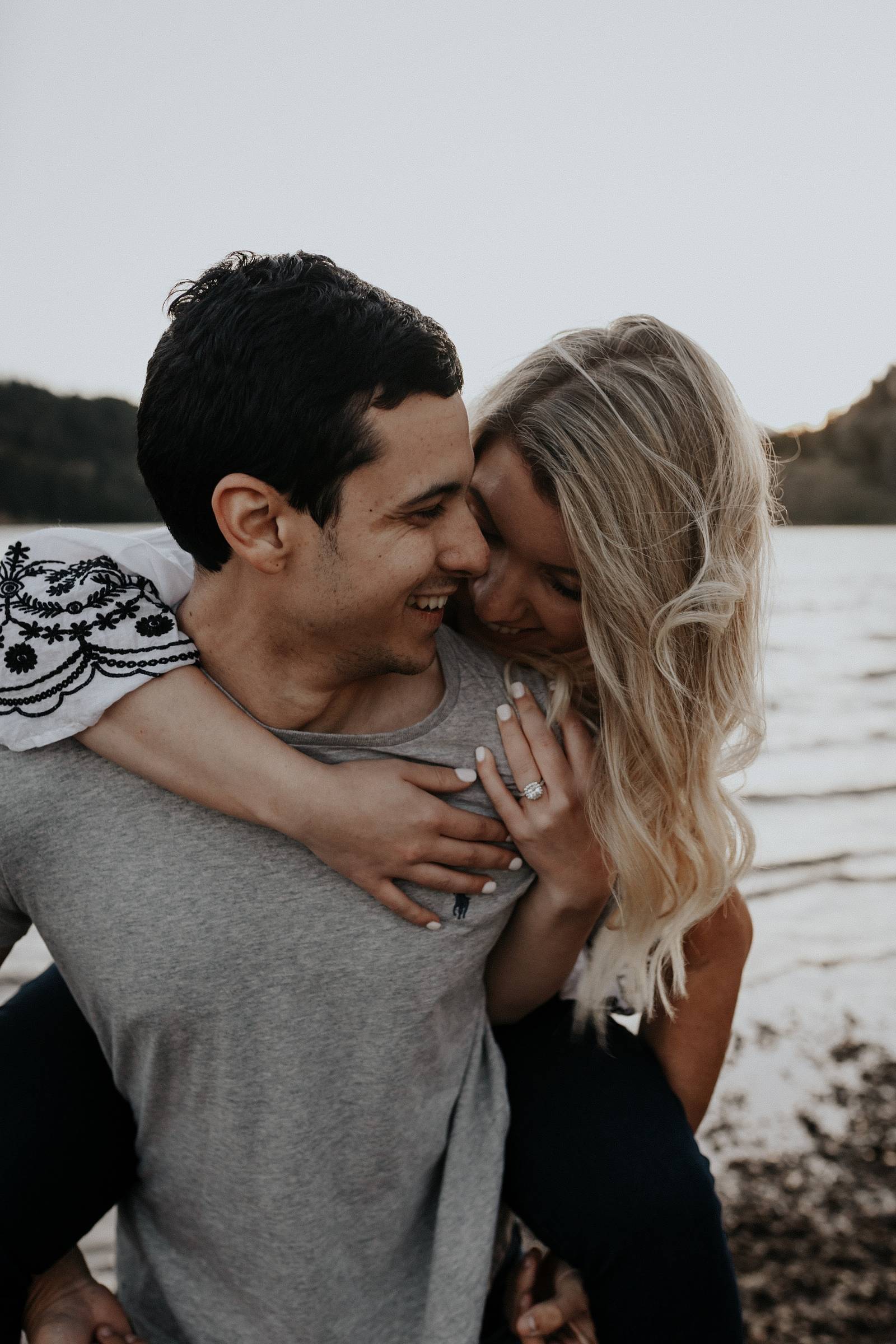 Sapphire Point, Colorado engagement photo