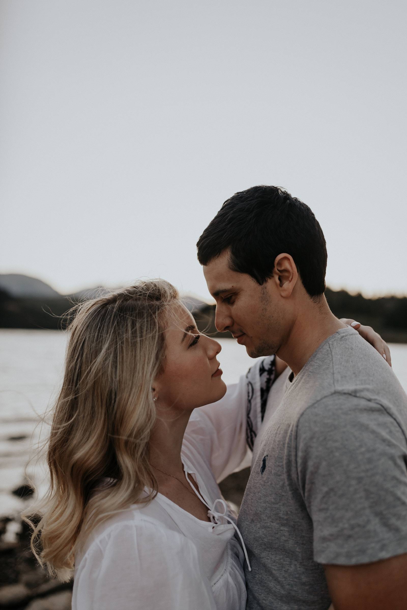 Sapphire Point, Colorado engagement photo