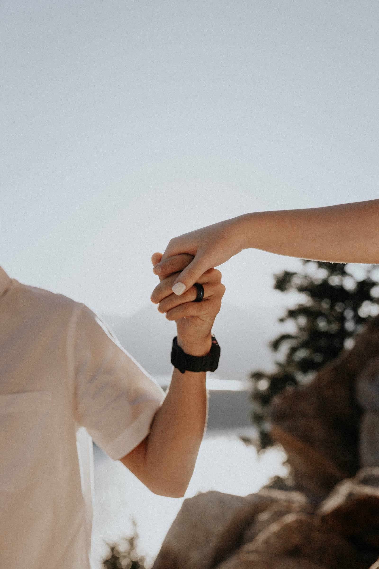 Sapphire Point, Colorado engagement photo