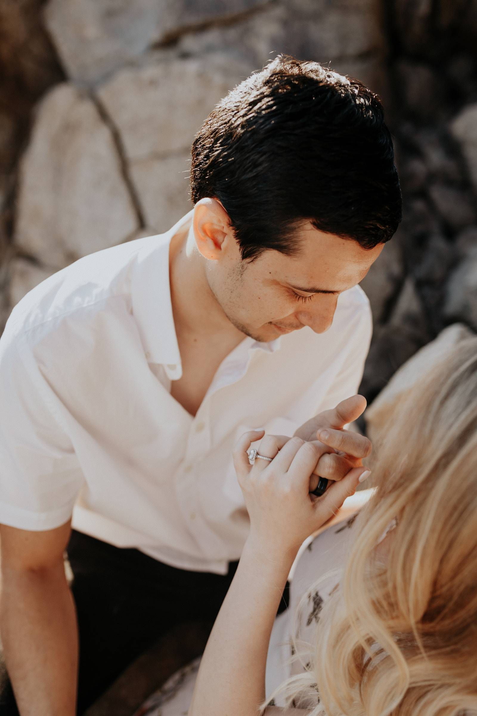 Sapphire Point, Colorado engagement photo
