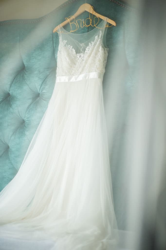 bridal gown