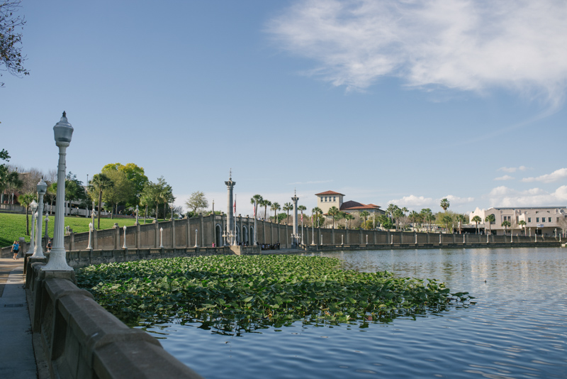 lakefront at Loggia at Lake Mirror in Lakeland FL