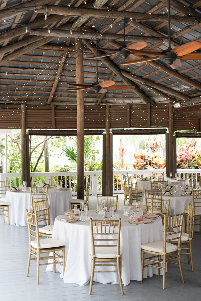 wedding reception space at Paradise Cove Orlando