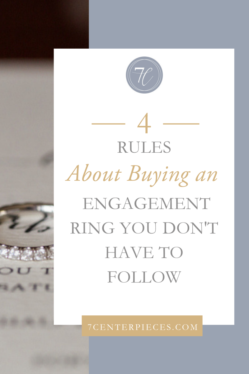 4 Rules About Buying an Engagement Ring You Don't Have to Follow