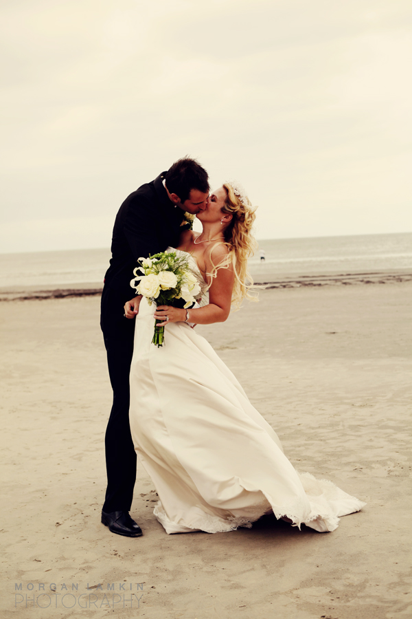 Galveston Beach Wedding By Morgan Lamkin Galveston Real