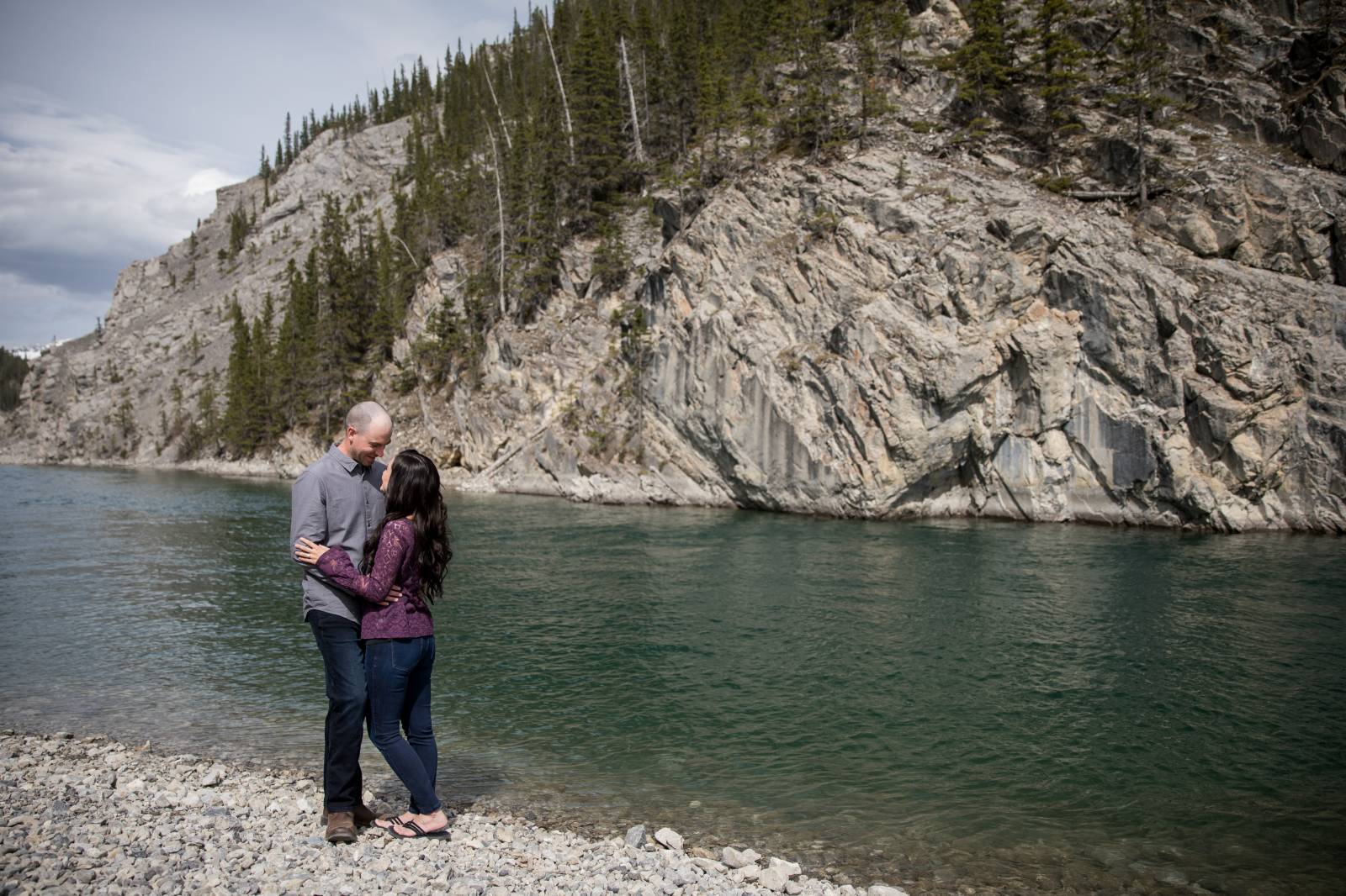 Canmore Engagement Photos, Canmore Engagement Photographer, Mountain Engagement Session, Canmore Pho