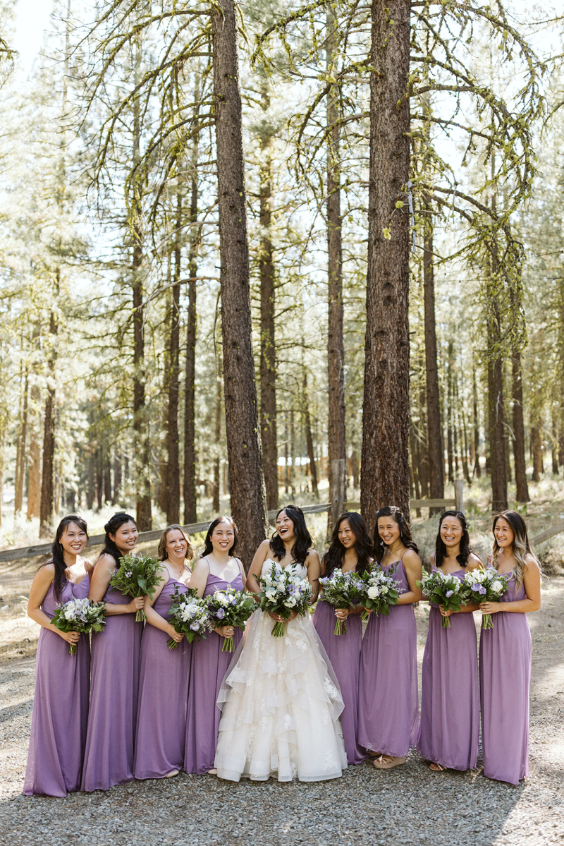 For the Love of Lavender: An Intimate Lost Sierra Wedding | August |  Gallery | Item 11