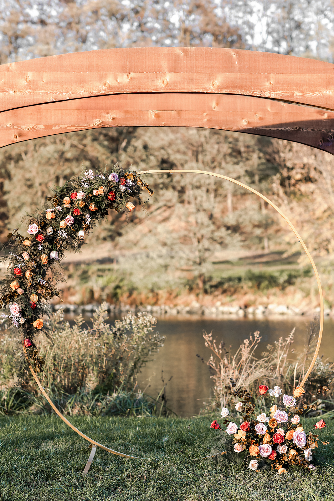 Outdoor Ceremony Backdrop