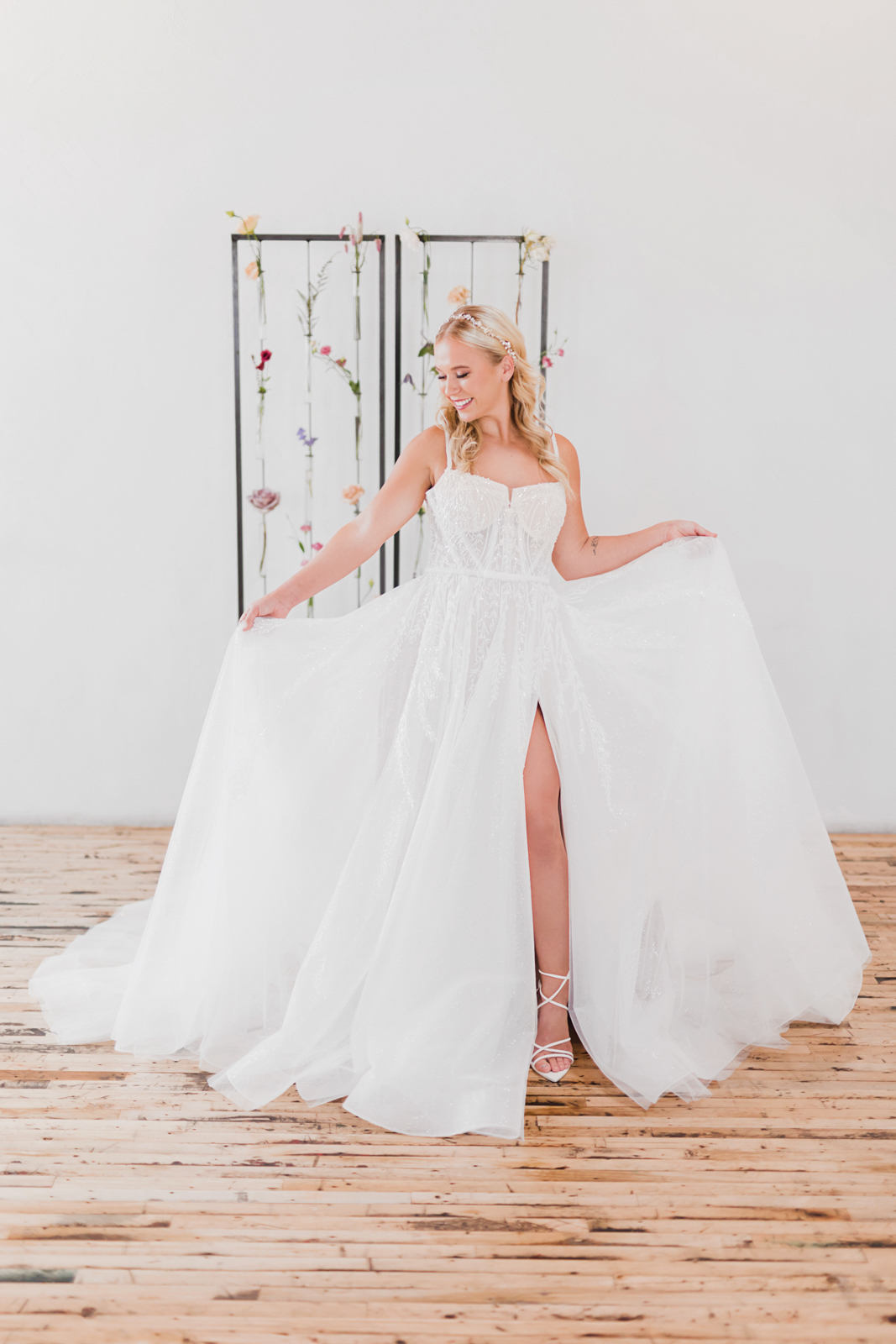 Whimsical Romantic Bridal Gown