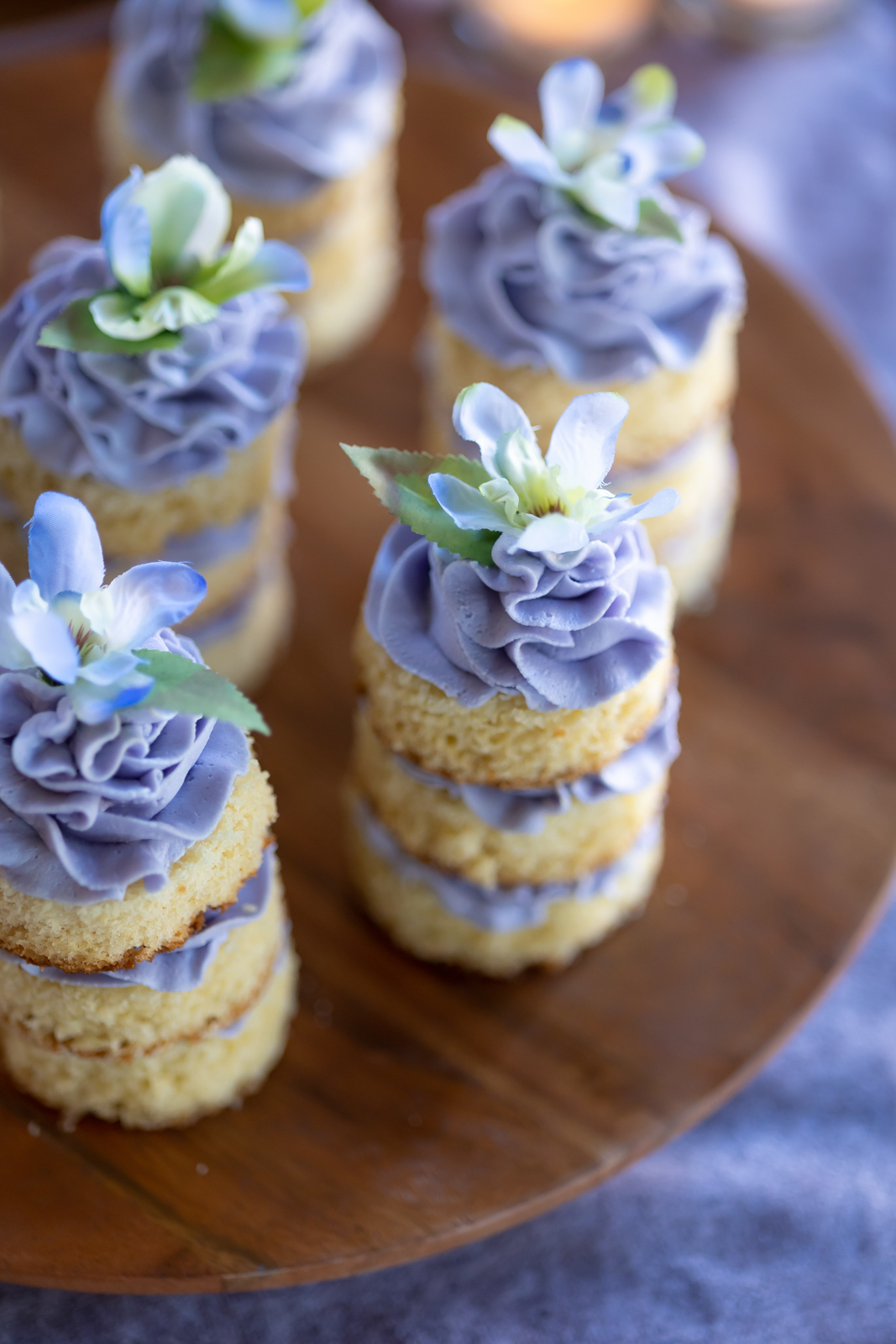 Sweet Mini Dessert Cakes