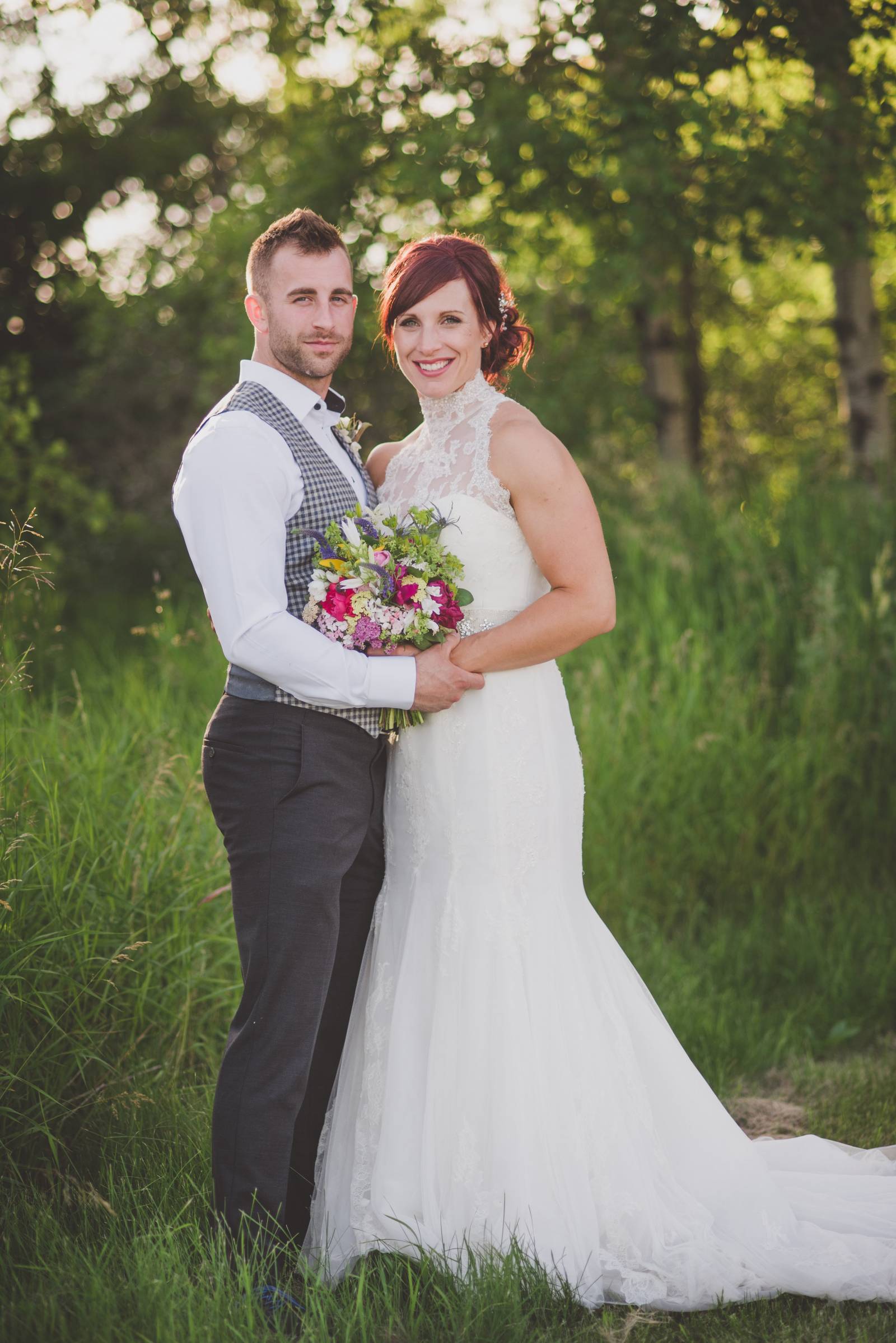 A Rustic and Colourful Wedding at The Rustic Wedding Barn - Winnipeg