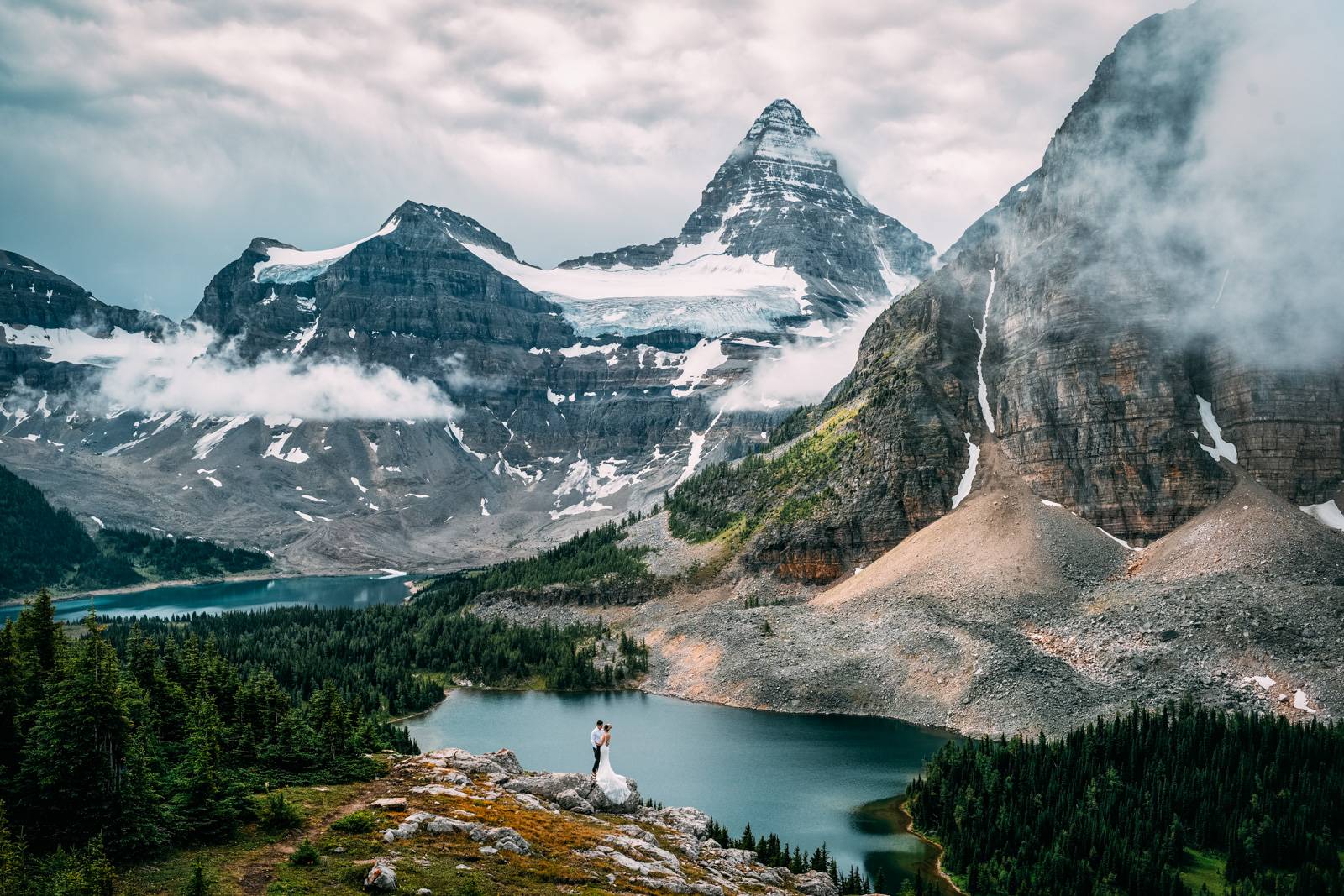 Elopement at the Mount Assiniboine.